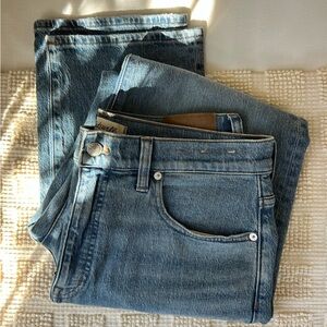 Madewell, Women’s 90’ Straight Leg, Size 30